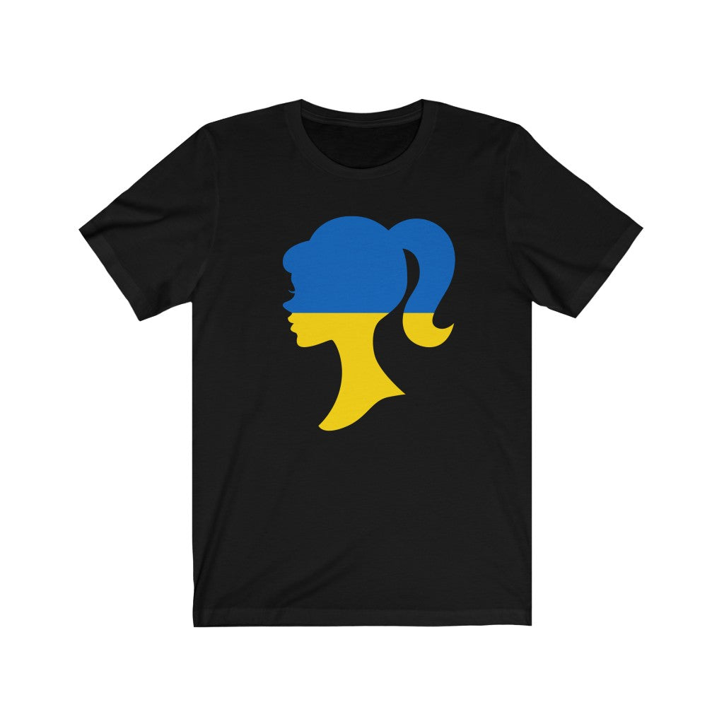 Ukraine Girl Flag Premium Tee - Unisex