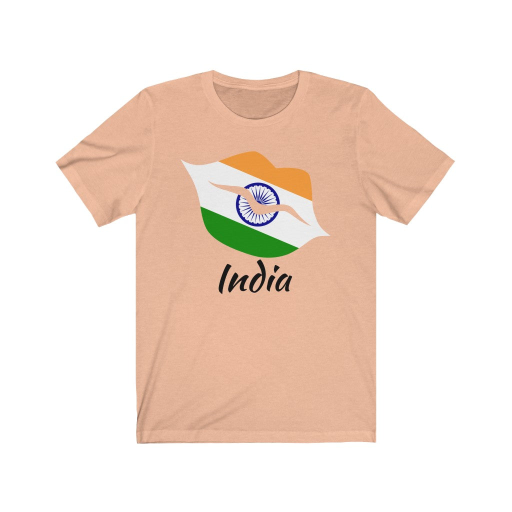India Lips Flag Premium Tee 1 - Unisex