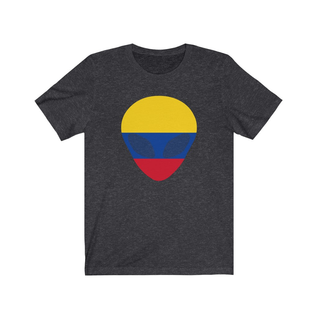 Colombia Alien Flag Premium Tee - Unisex