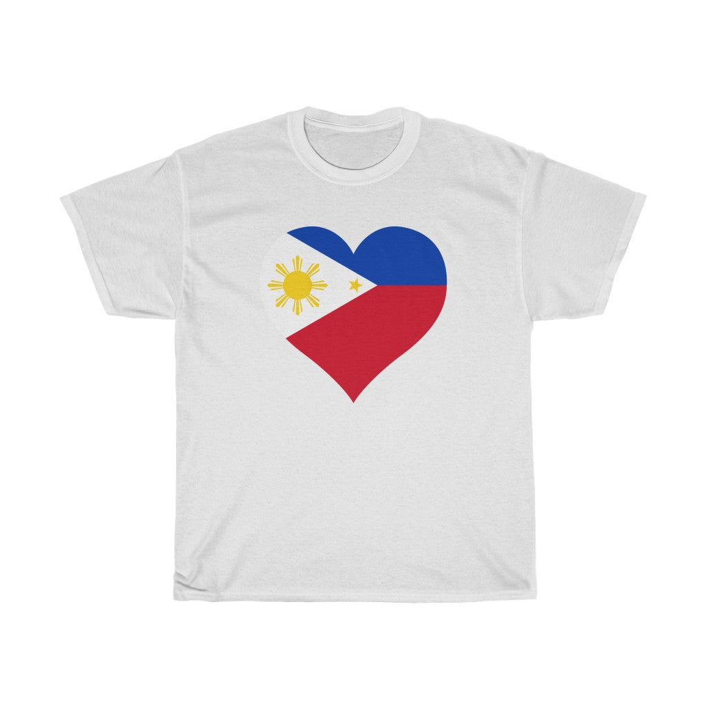 Philippines Heart Flag Standard Tee - Unisex