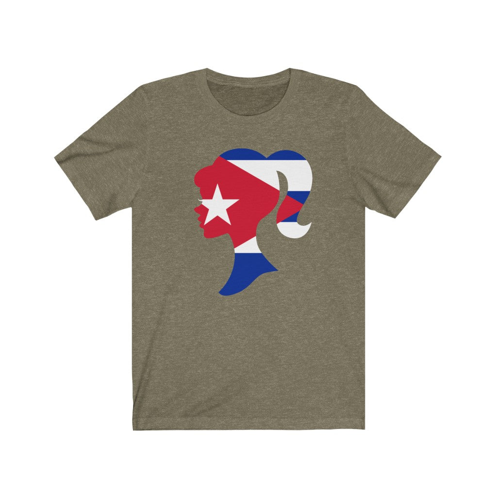 Cuba Girl Flag Premium Tee - Unisex