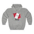 Peru Lips Flag Hoodie Sweatshirt 1 - Unisex