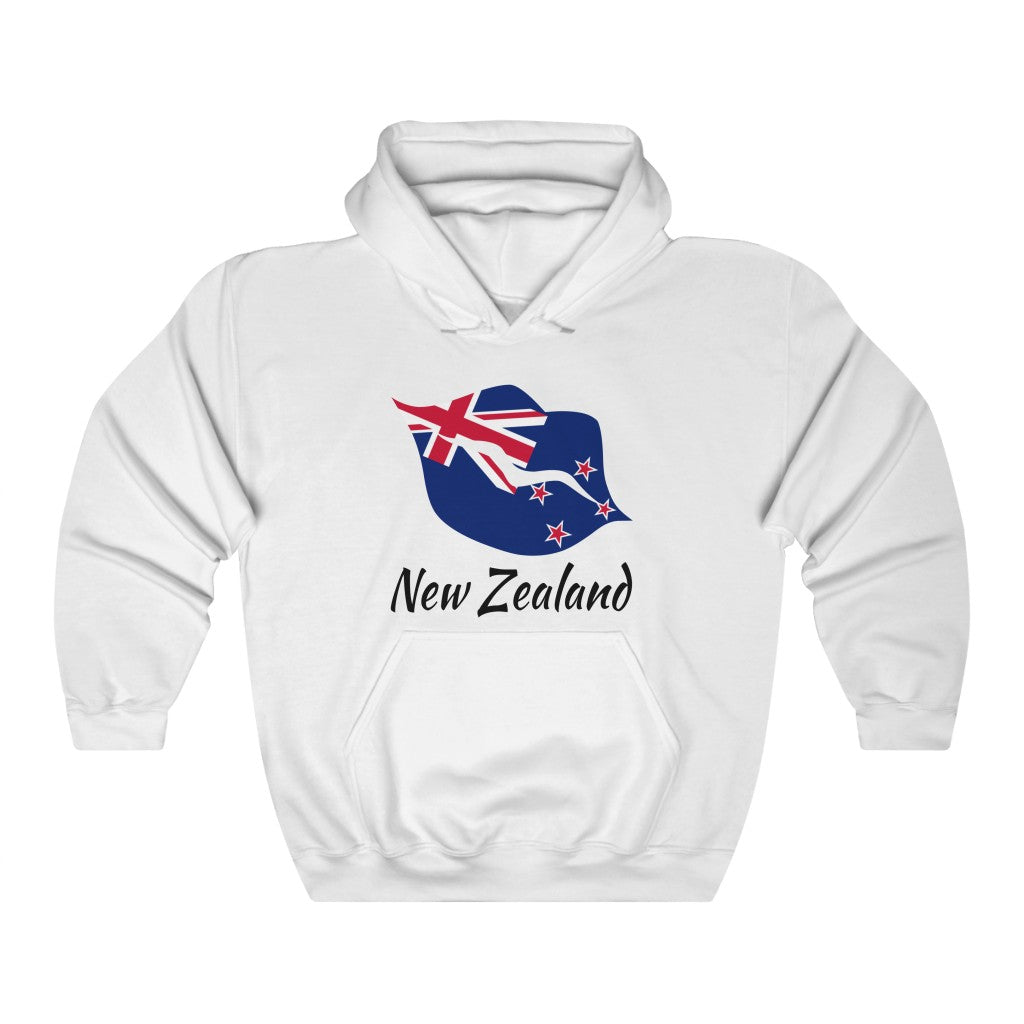 New Zealand Lips Flag Hoodie Sweatshirt 1 - Unisex