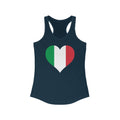 Italy Heart Flag Tank - Women