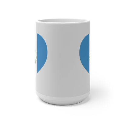 Guatemala Heart Color Changing Mug