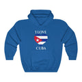 Cuba Heart Flag Hoodie Sweatshirt 2 - Unisex