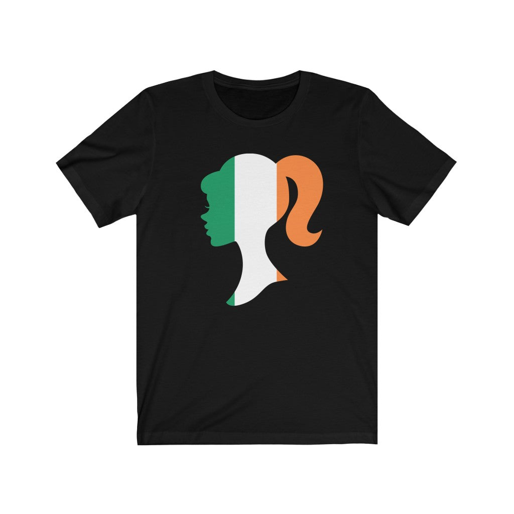 Ireland Girl Flag Premium Tee - Unisex