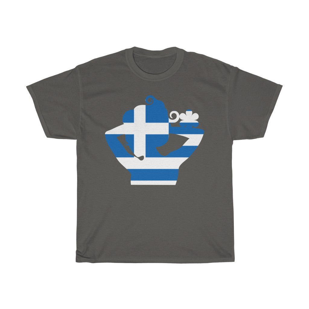 Greece Lady Flag Standard Tee - Unisex
