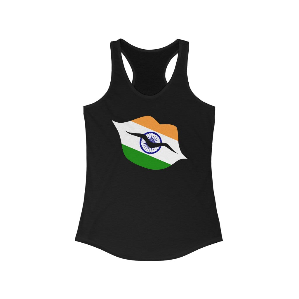 India Lips Flag Tank - Women