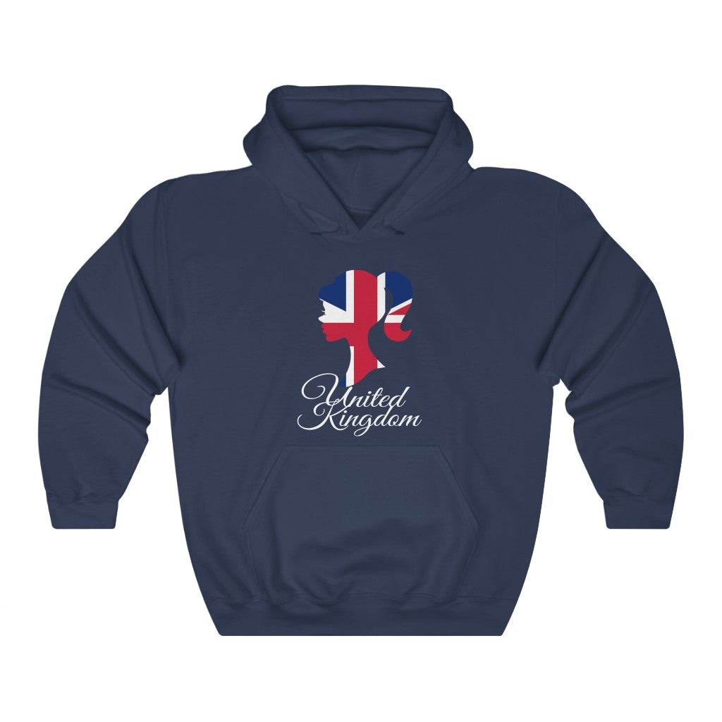 United Kingdom Girl Flag Hoodie Sweatshirt 2 - Unisex