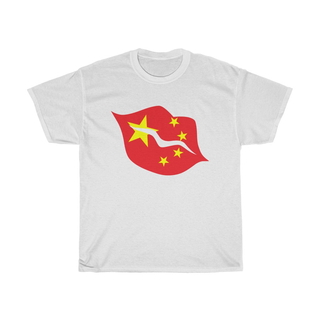 China Lips Flag Standard Tee - Unisex