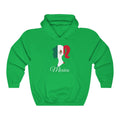 Mexico Girl Flag Hoodie Sweatshirt 2 - Unisex