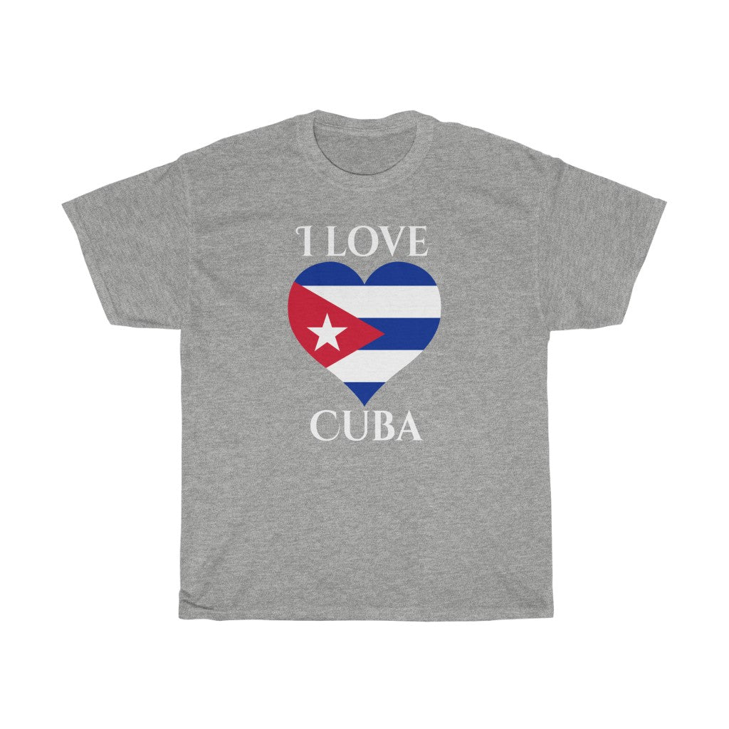 Cuba Heart Flag Standard Tee 2 - Unisex