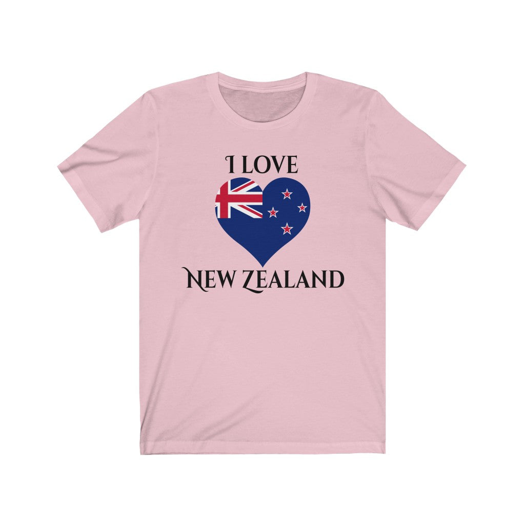New Zealand Heart Flag Premium Tee 1 - Unisex