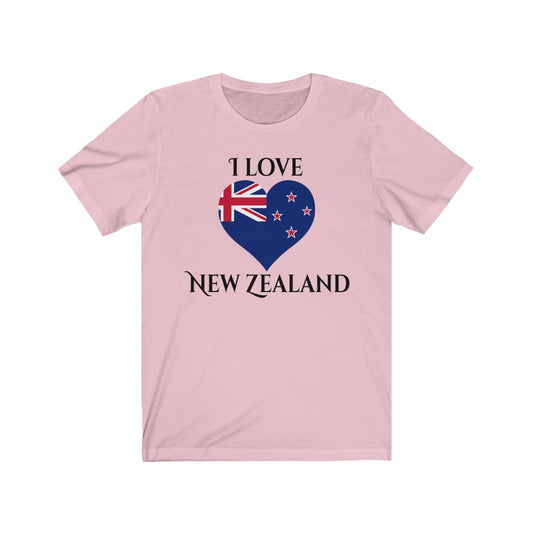 New Zealand Heart Flag Premium Tee 1 - Unisex