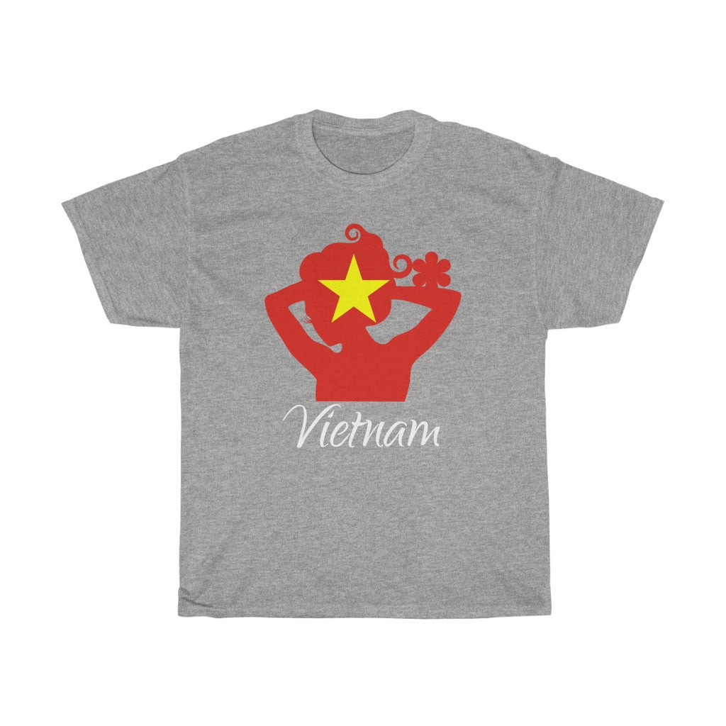 Vietnam Lady Flag Standard Tee 2 - Unisex