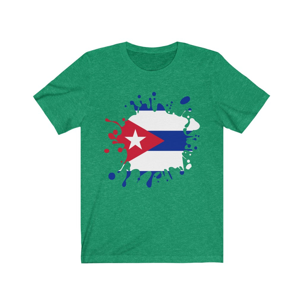 Cuba Splat Flag Premium Tee - Unisex
