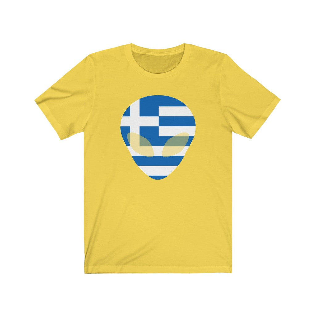 Greece Alien Flag Premium Tee - Unisex