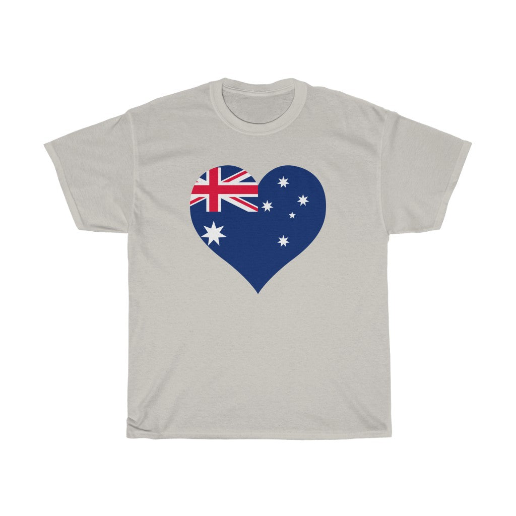 Australia Heart Flag Standard Tee - Unisex