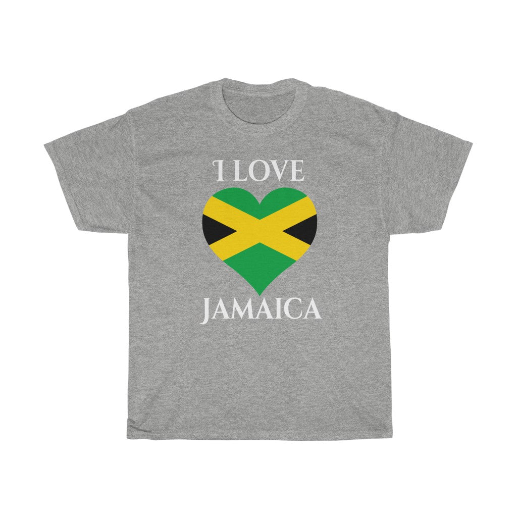 Jamaica Heart Flag Standard Tee 2 - Unisex
