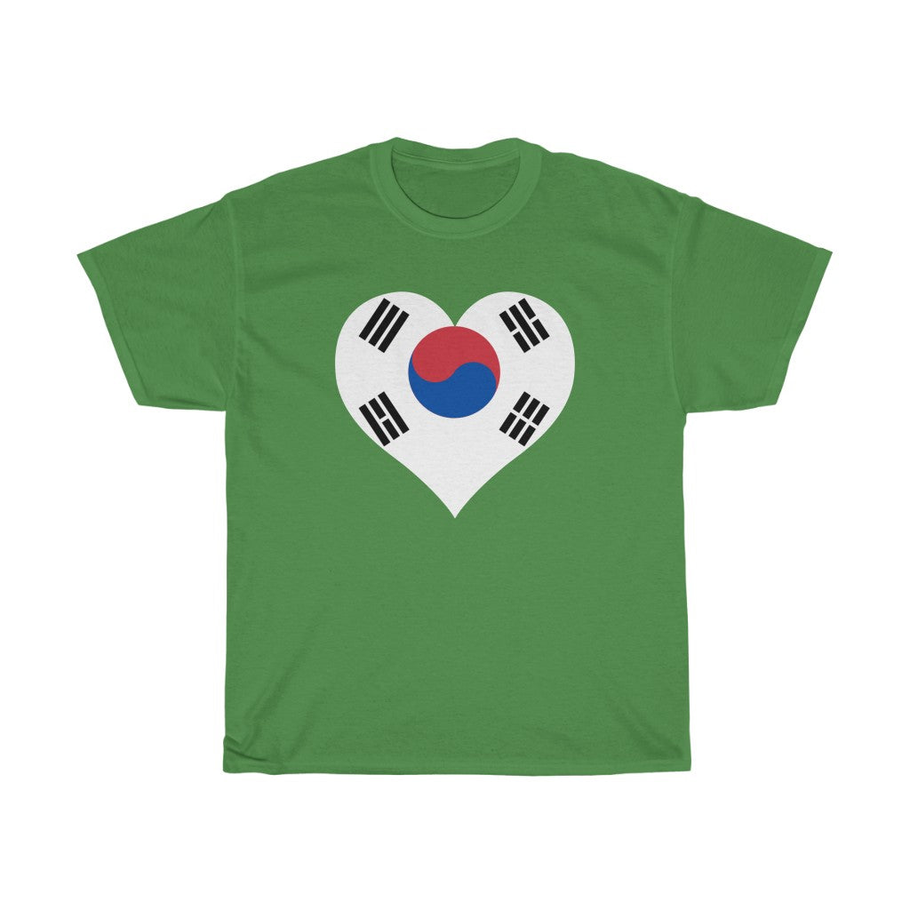 South Korea Heart Flag Standard Tee - Unisex