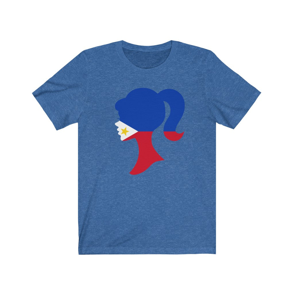 Philippines Girl Flag Premium Tee - Unisex