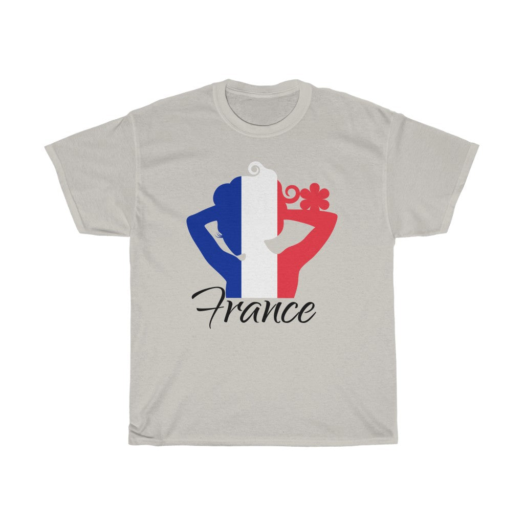 France Lady Flag Standard Tee 1 - Unisex