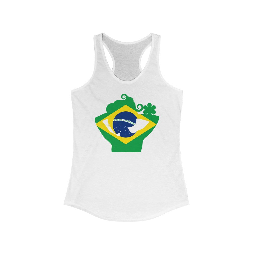 Brazil Lady Flag Tank - Women