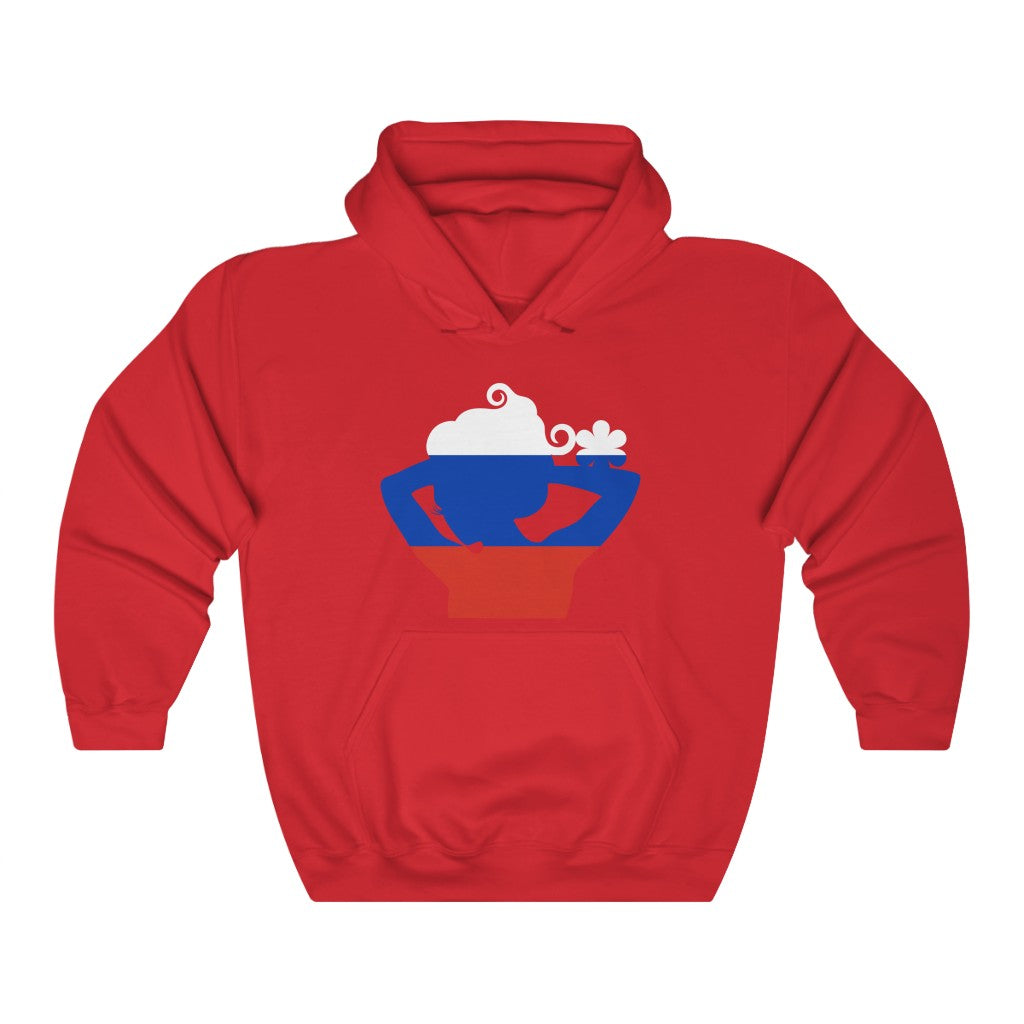 Russia Lady Flag Hoodie Sweatshirt - Unisex