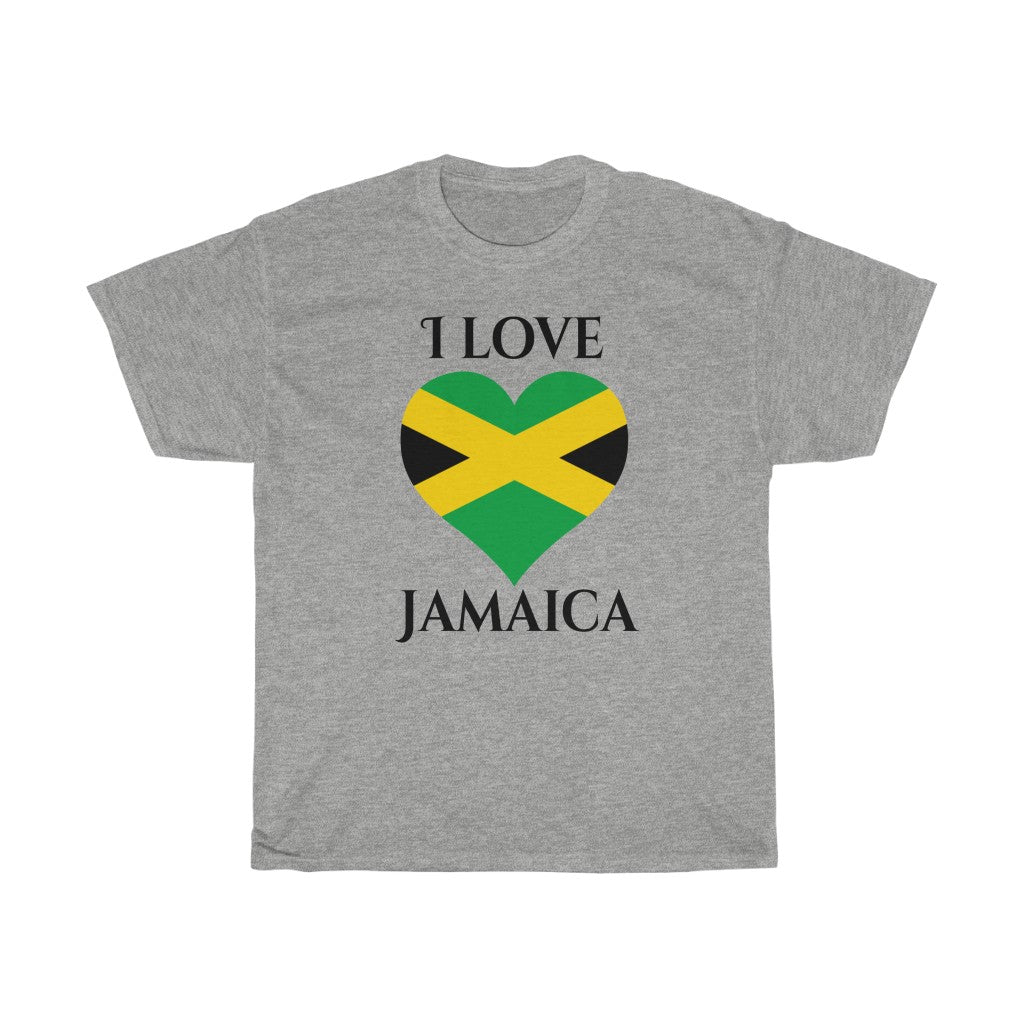 Jamaica Heart Flag Standard Tee 1 - Unisex