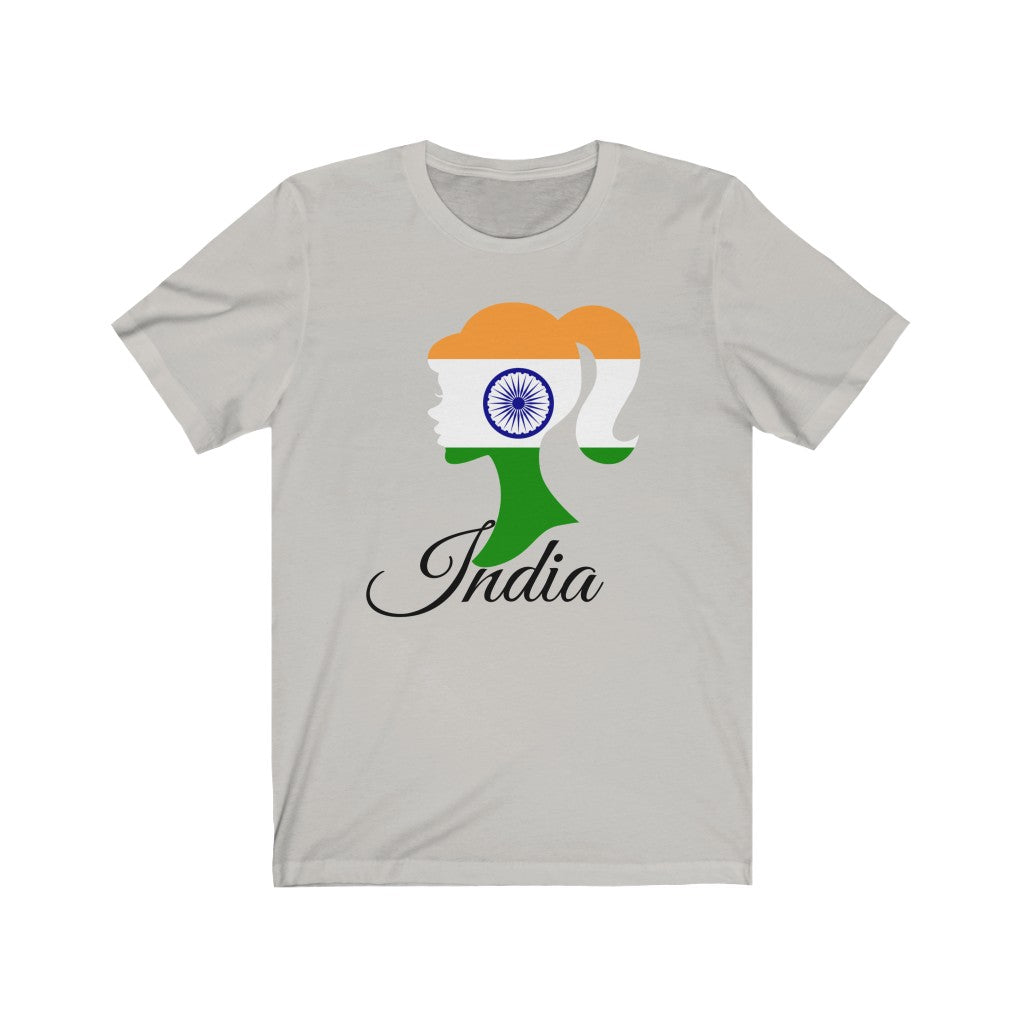 India Girl Flag Premium Tee 1 - Unisex