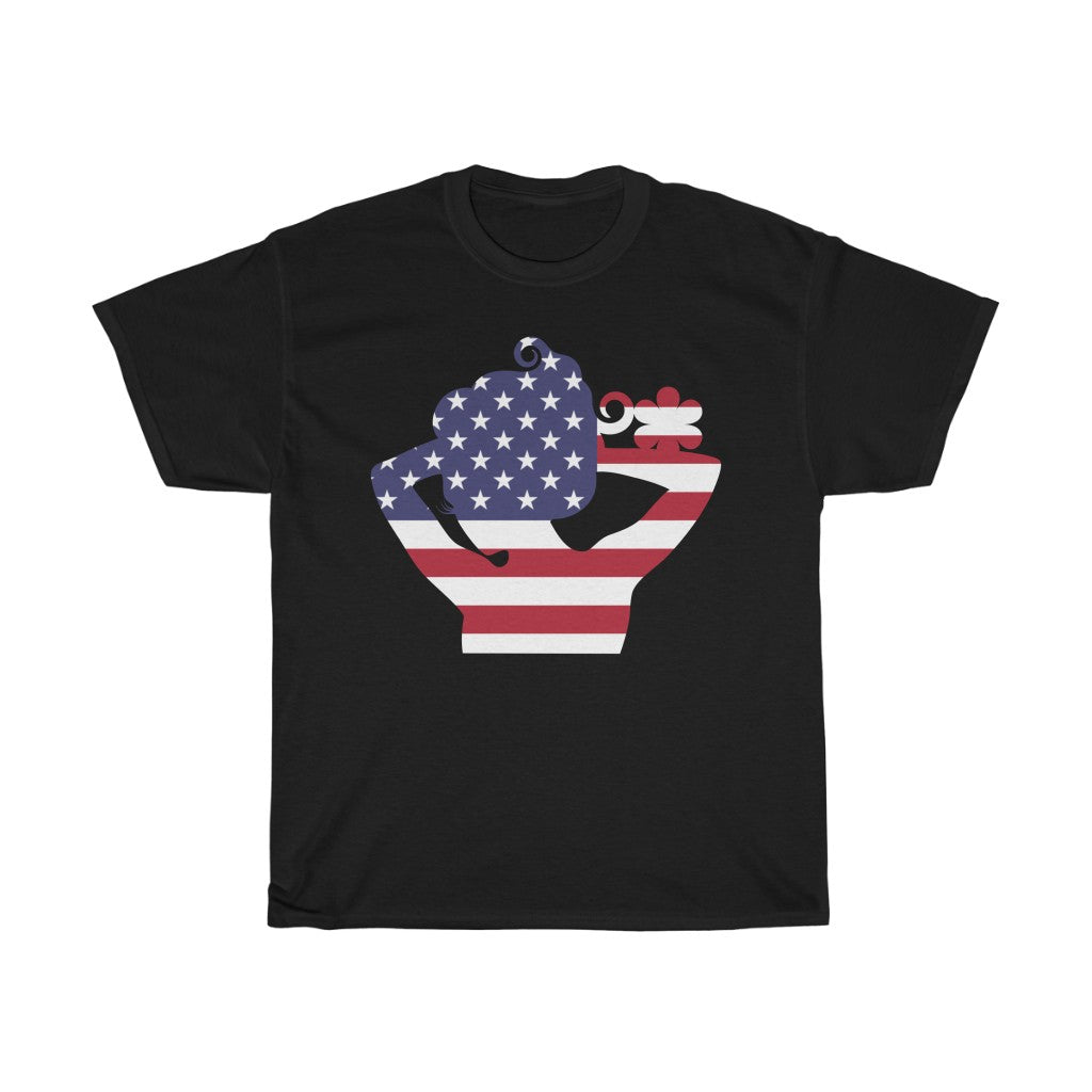United States of America Lady Flag Standard Tee - Unisex
