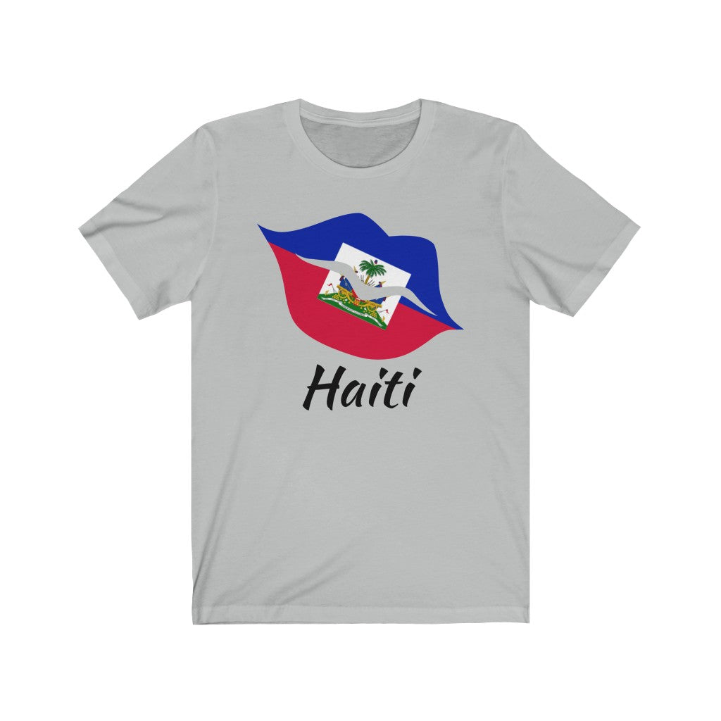 Haiti Lips Flag Premium Tee 1 - Unisex