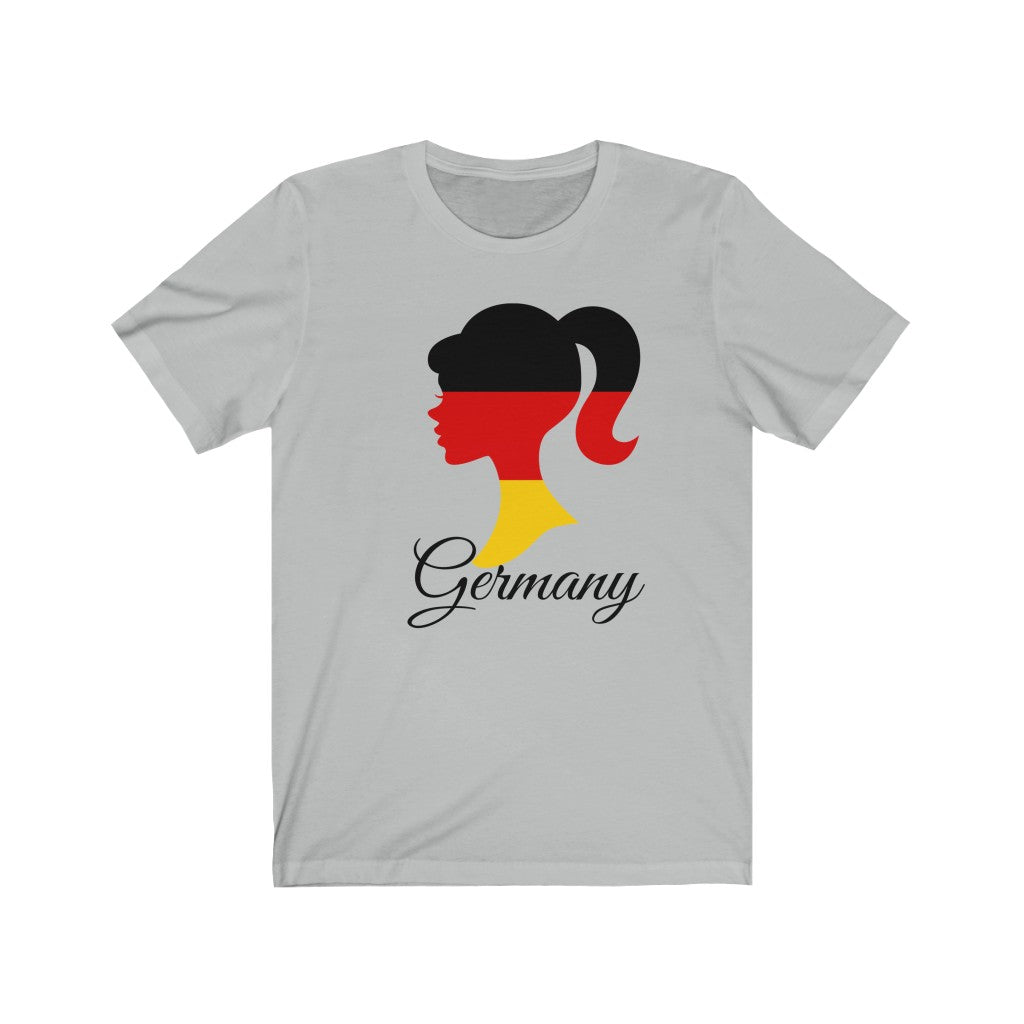 Germany Girl Flag Premium Tee 1 - Unisex