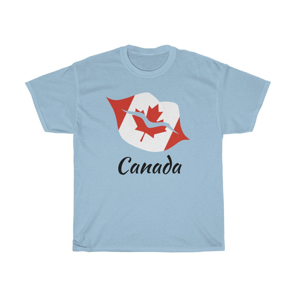 Canada Lips Flag Standard Tee 1 - Unisex