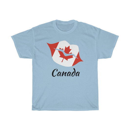 Canada Lips Flag Standard Tee 1 - Unisex