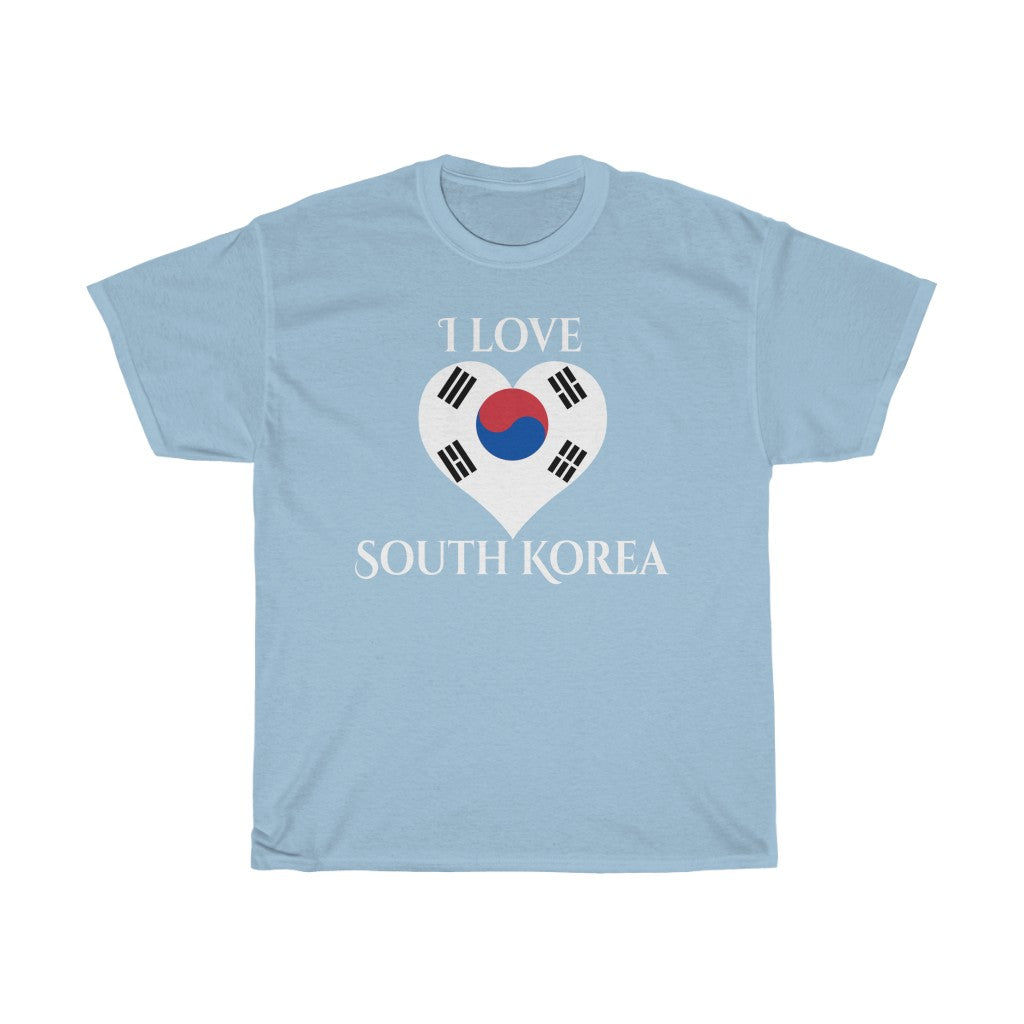 South Korea Heart Flag Standard Tee 2 - Unisex