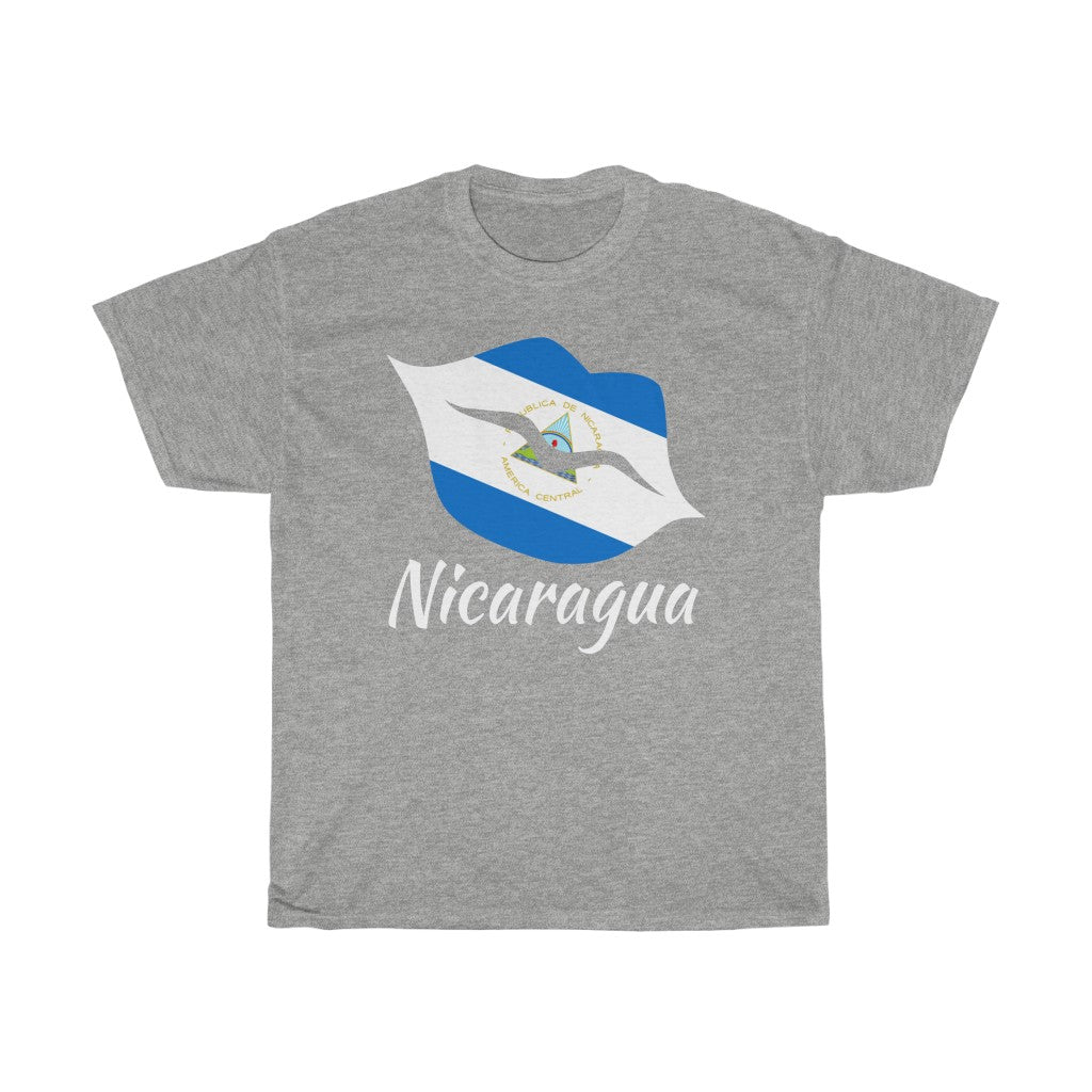 Nicaragua Lips Flag Standard Tee 2 - Unisex