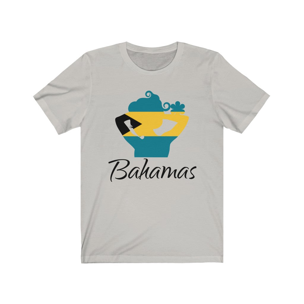 Bahamas Lady Flag Premium Tee 1 - Unisex