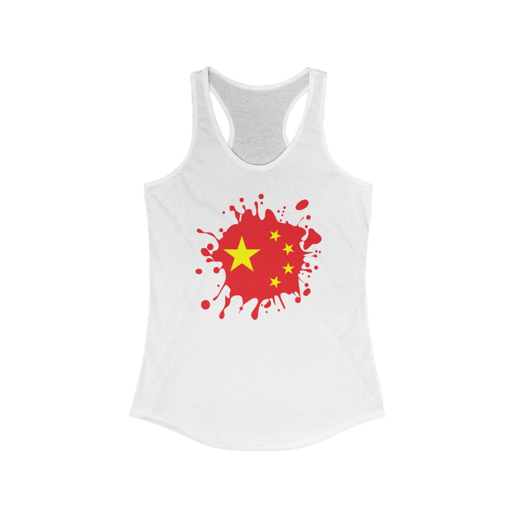 China Splat Flag Tank - Women