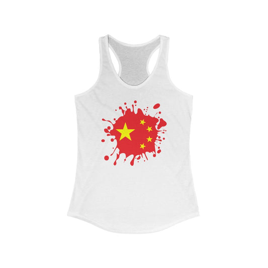 China Splat Flag Tank - Women