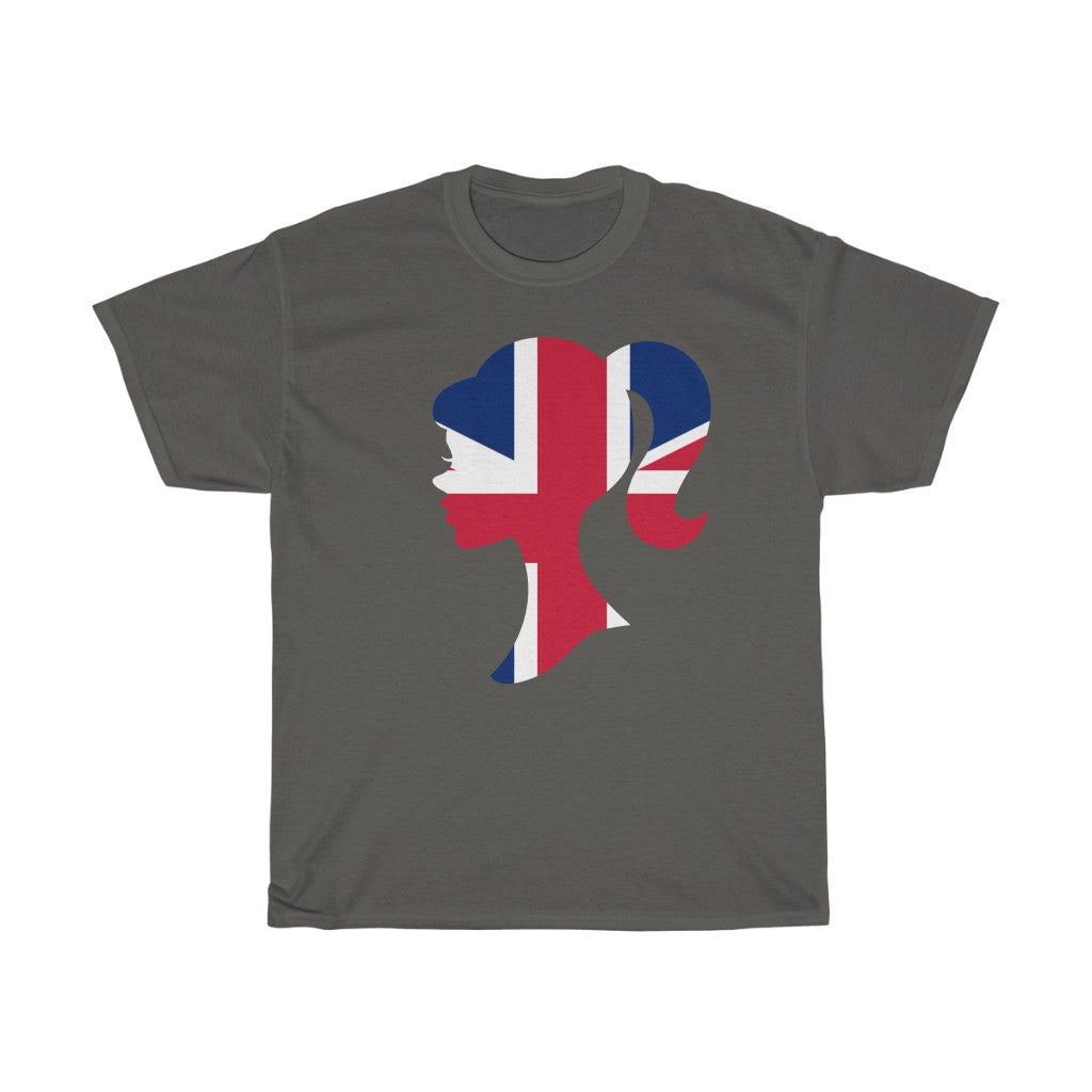 United Kingdom Girl Flag Standard Tee - Unisex