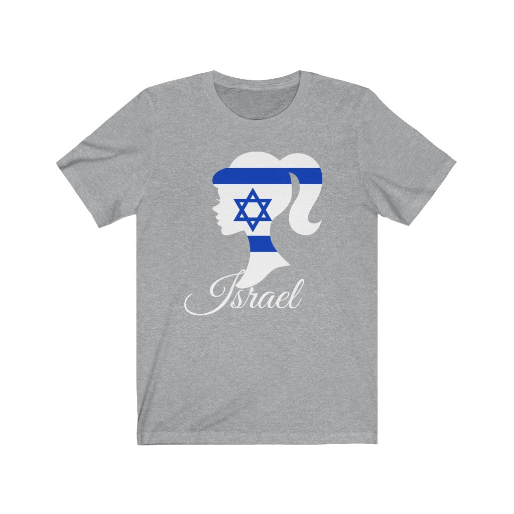 Israel Girl Flag Premium Tee 2 - Unisex