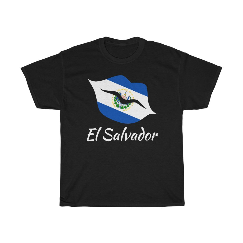 El Salvador Lips Flag Standard Tee 2 - Unisex