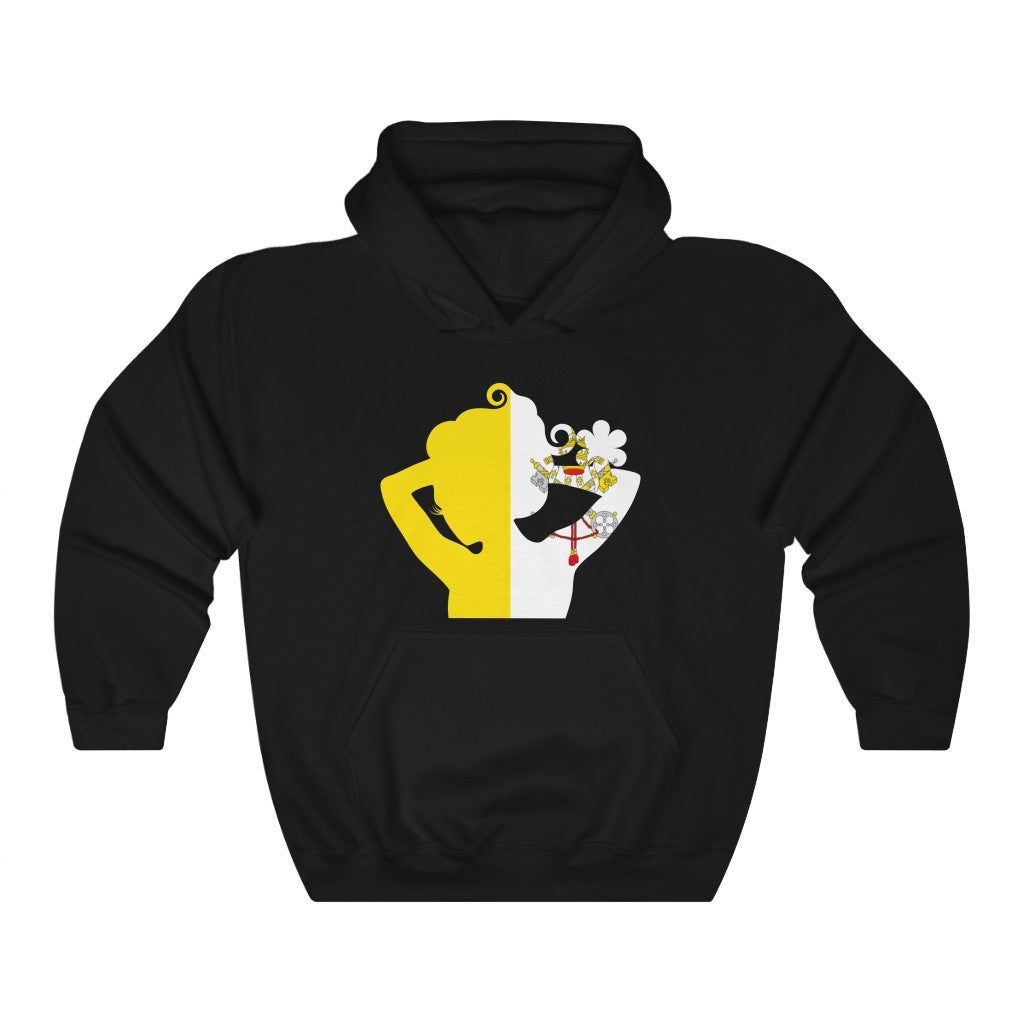 Holy See Lady Flag Hoodie Sweatshirt - Unisex