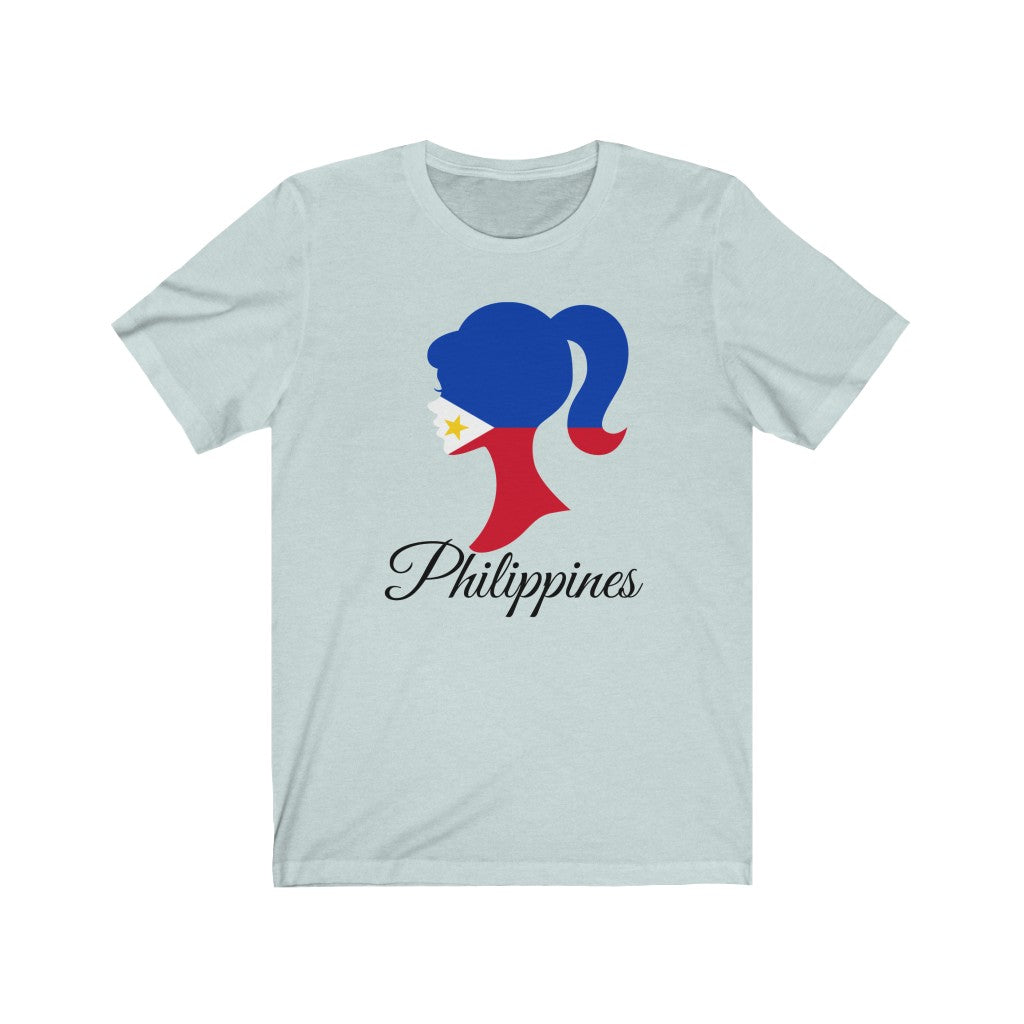 Philippines Girl Flag Premium Tee 1 - Unisex