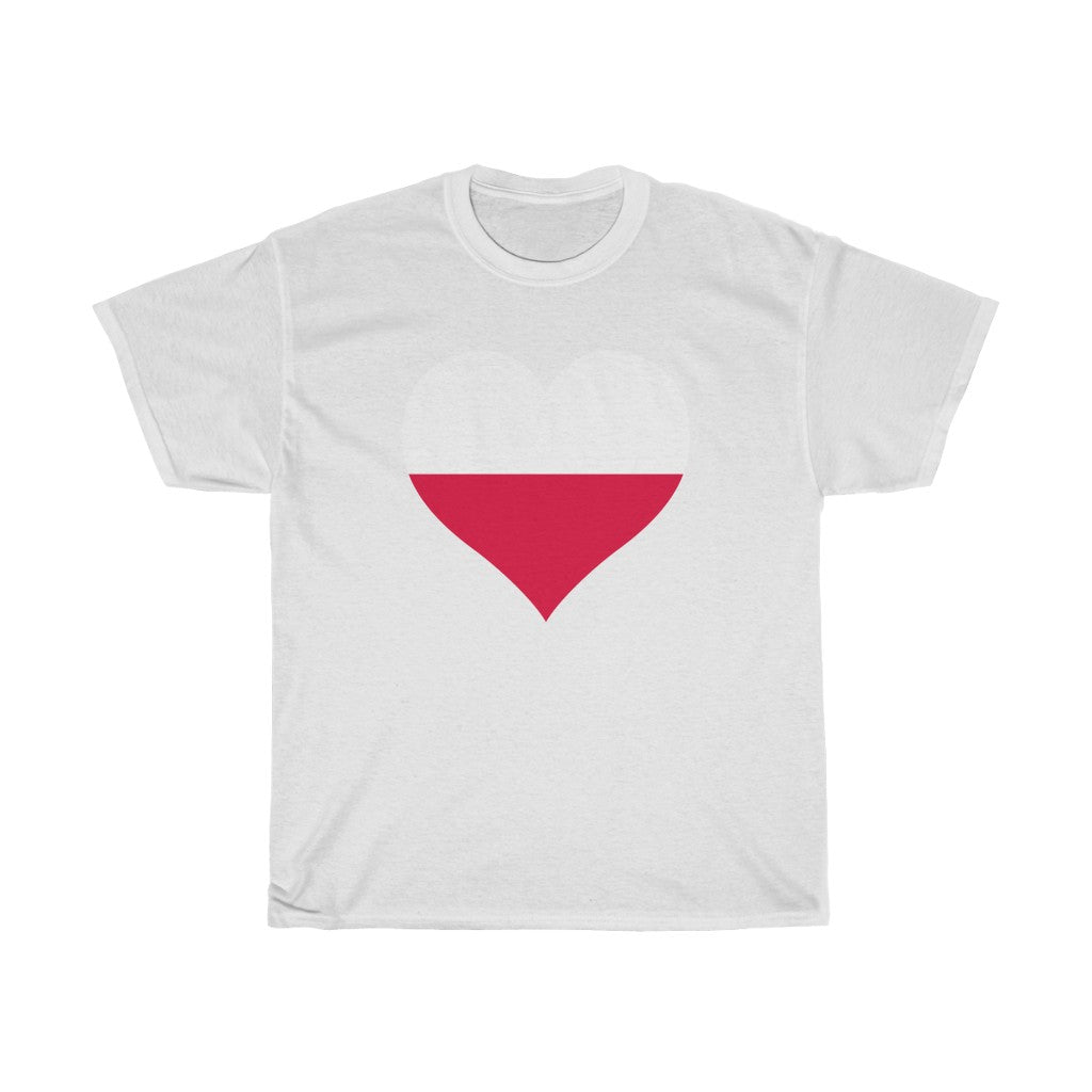 Poland Heart Flag Standard Tee - Unisex