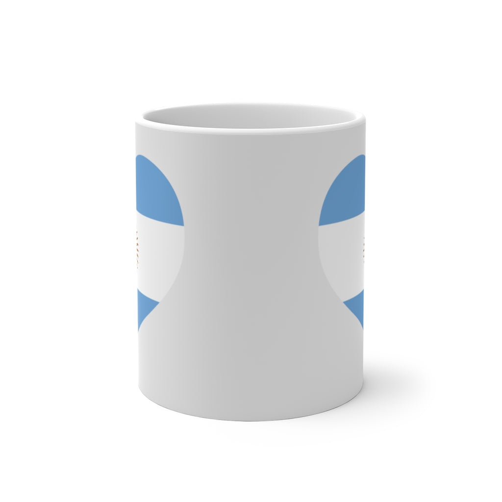 Argentina Heart Color Changing Mug