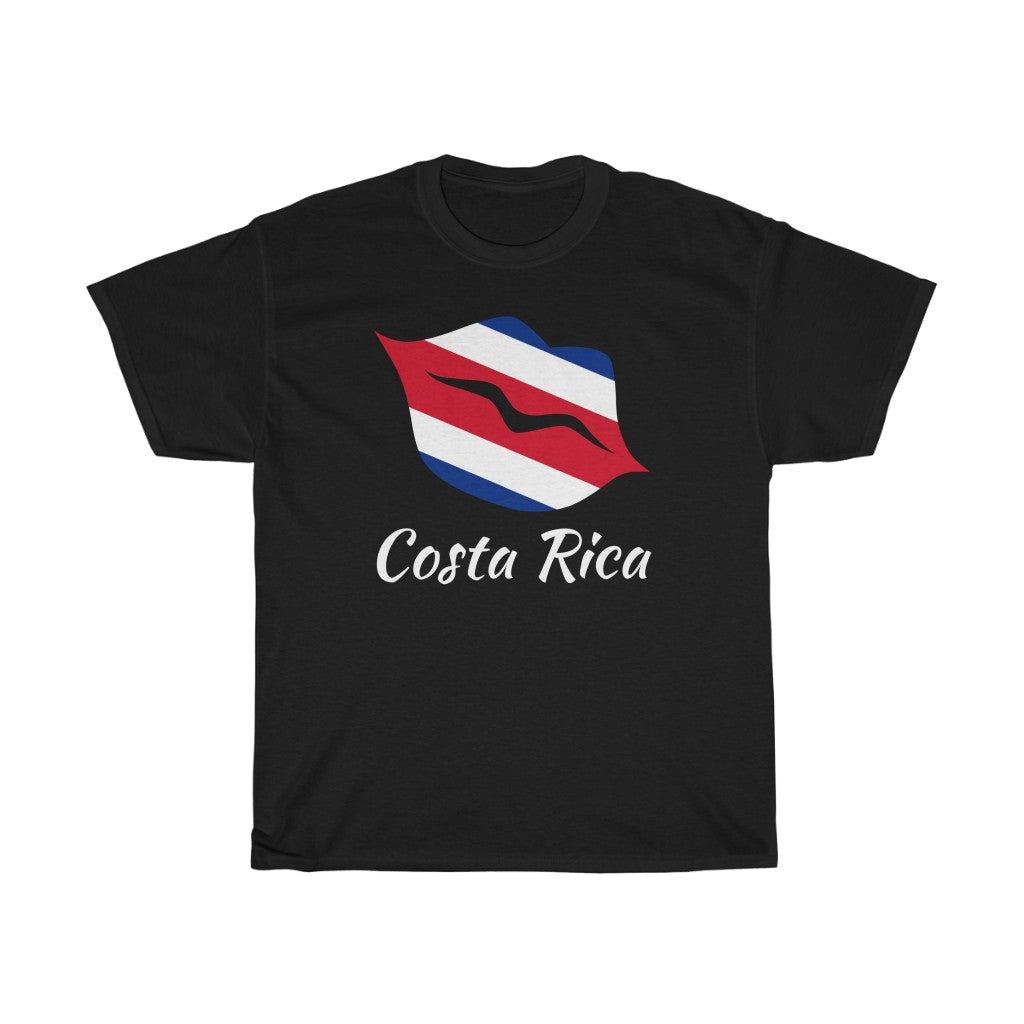 Costa Rica Lips Flag Standard Tee 2 - Unisex