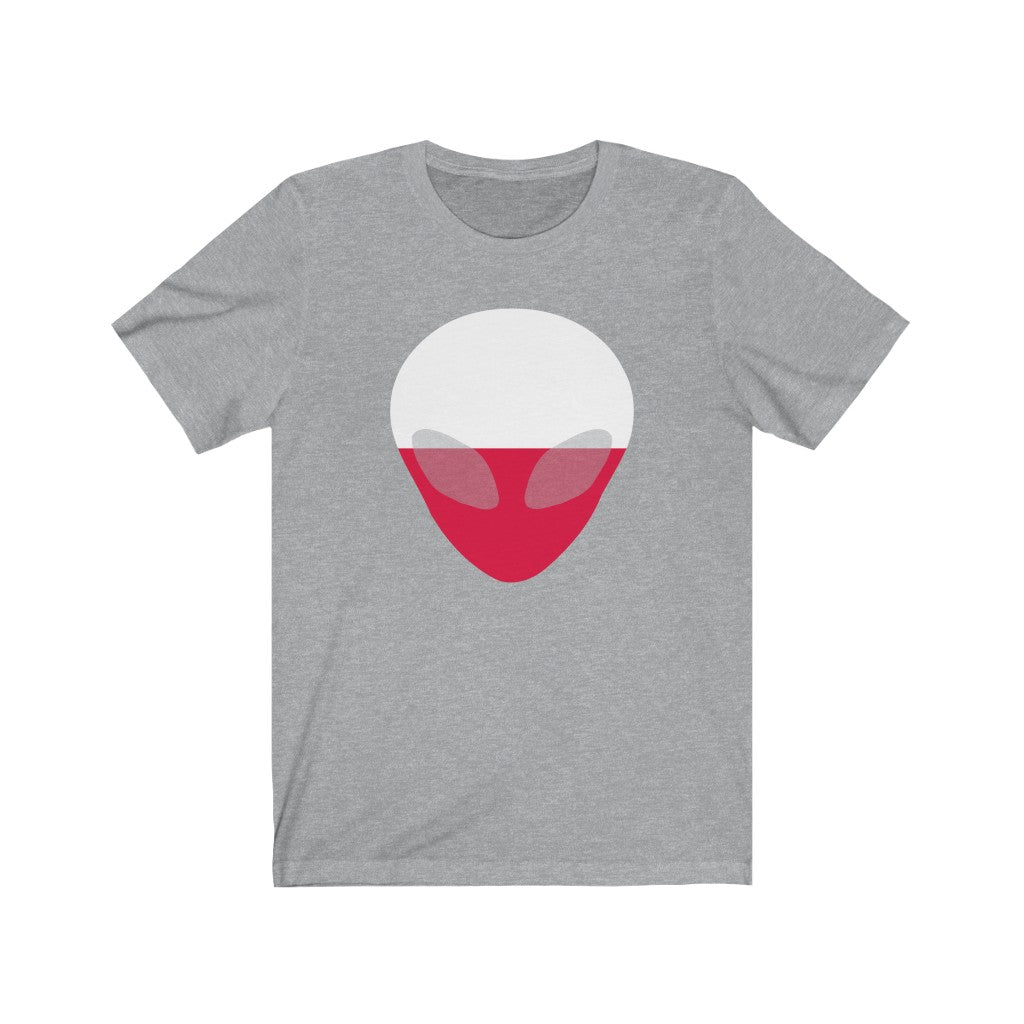 Poland Alien Flag Premium Tee - Unisex